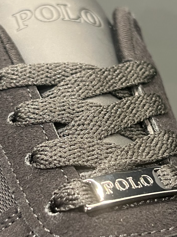 Polo Sneaker Jacquard Platform Black